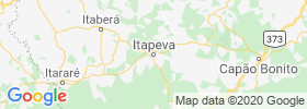 Itapeva map